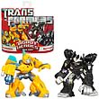 Transformers Robot Heroes Bumblebee vs. Barricade Figures   
